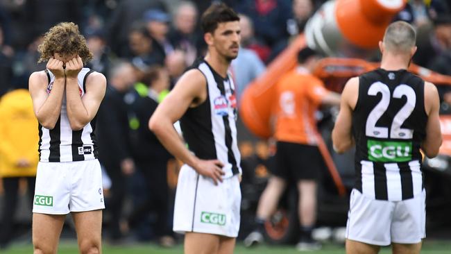 How will the Magpies respond from their 2018 heartbreak? Picture: AAP Images 