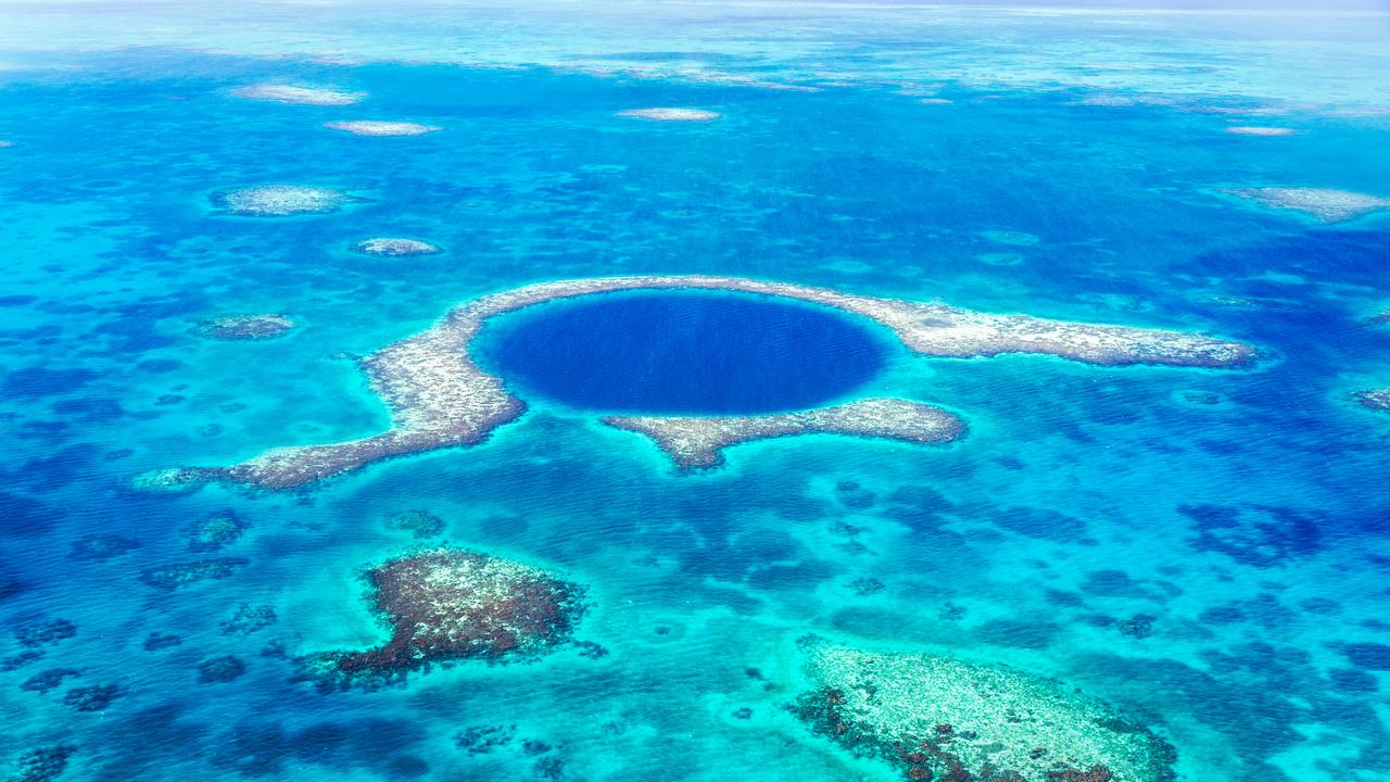 Rubbish, bodies found at bottom of Belize Blue Hole | news.com.au ...