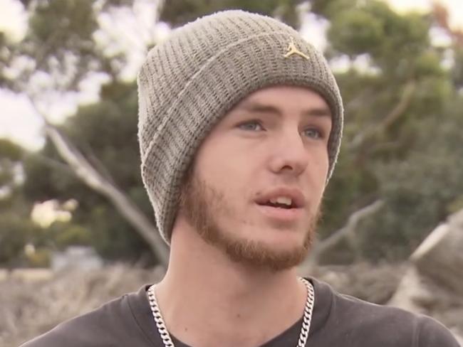 Local resident Jimmy Carlin, who wasn't part of the group doing burn outs, said the gatherings were "just a bit of fun". Picture: 7NEWS