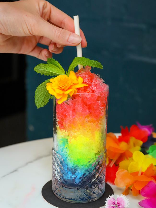 Gin Lane’s Rainbow G&amp;T will colour up your weekend.