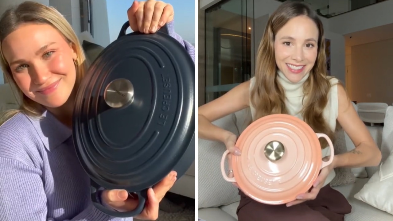 Myer drops huge Le Creuset sale. Picture: TikTok/@lecreuset, @luisa.