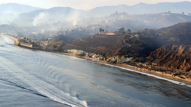 Los Angeles sits on America’s west coast, on the shores of the Pacific Ocean. Picture: Josh Edelson/AFP