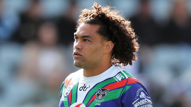 GOSFORD, AUSTRALIA - SEPTEMBER 27: Adam Blair of the Warriors looks on during the round 20 NRL match between the New Zealand Warriors and the Manly Sea Eagles at Central Coast Stadium on September 27, 2020 in Gosford, Australia. (Photo by Matt King/Getty Images)