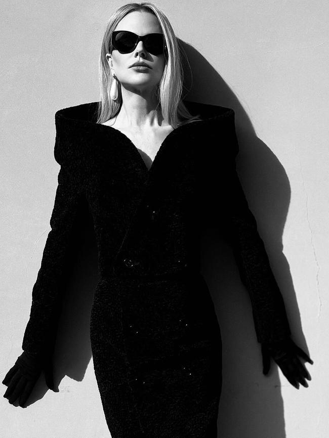 Photos Nicole Kidman shared to Instagram as she was named as the new face of Balenciaga. Photo: Instagram.