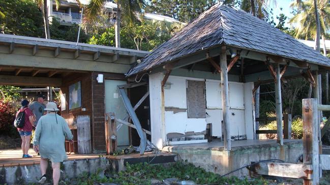 The resort has been derelict since Cyclone Yasi in 2011. Picture: Ron Altmann