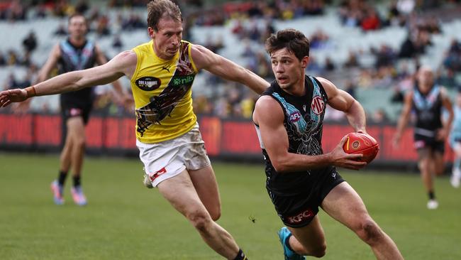 Jed McEntee has become an important part of Port Adelaide’s side. Picture: Michael Klein