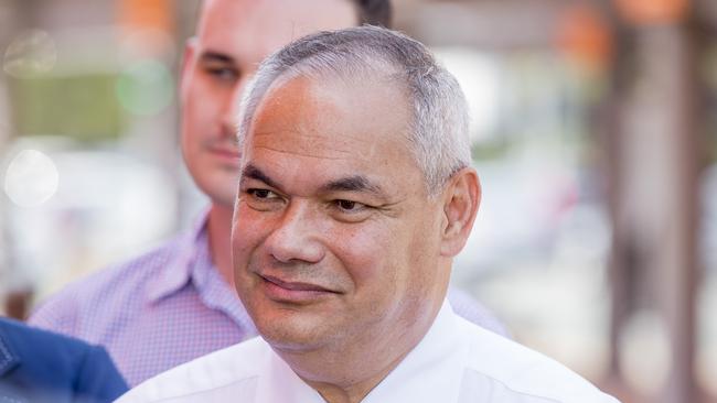 Gold Coast Mayor Tom Tate has declined to comment after a Facebook group unfairly suggested he should be dragged behind a truck and lynched. . Picture: Jerad Williams