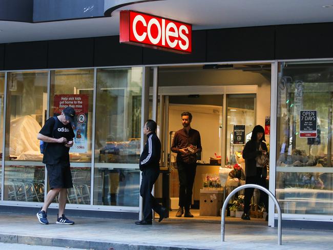 Coles has come under fire from consumers after it stopped using Aussie home grown peanuts in its packets of home brand nuts. Picture: NCA Newswire / Gaye Gerard