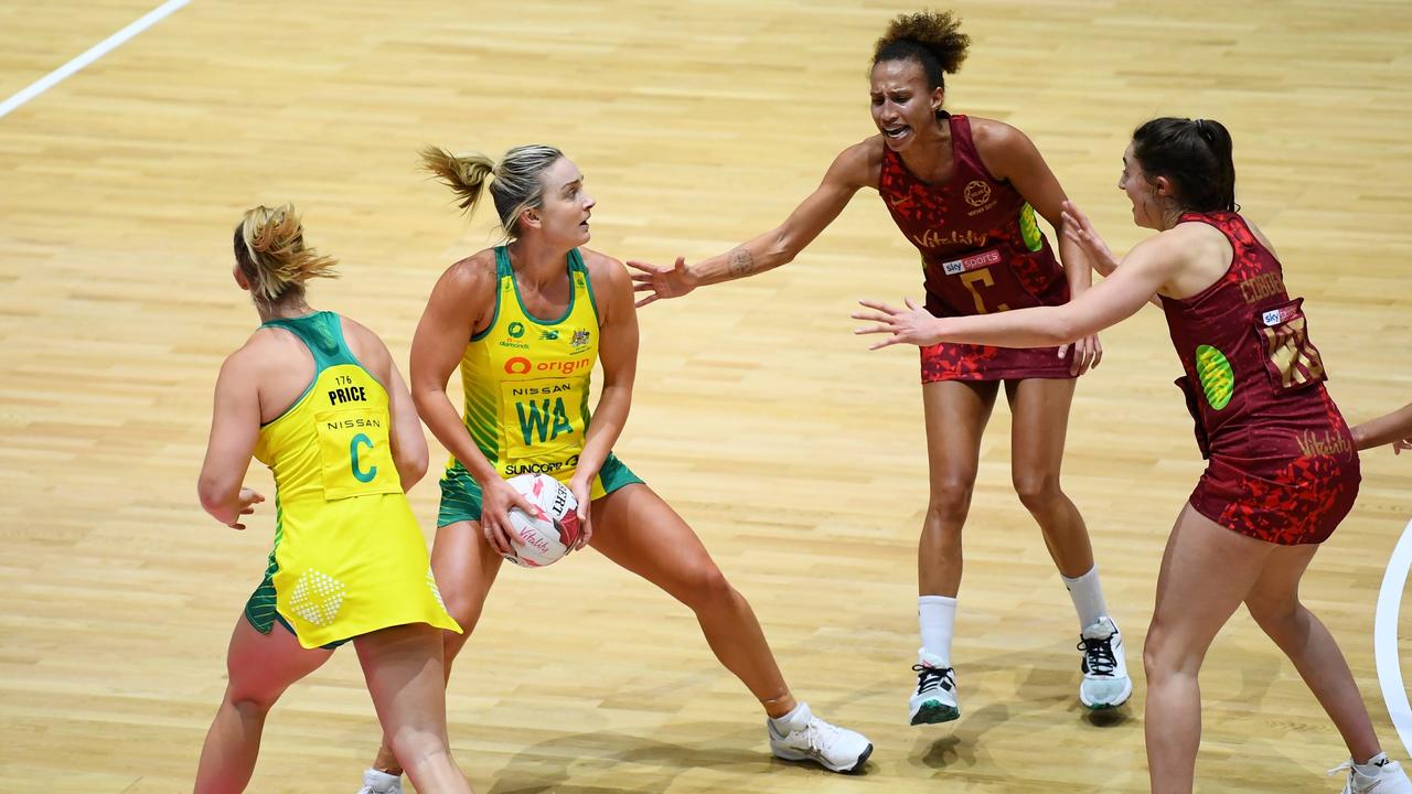 Watson made her 50th appearance for the Diamonds against the Roses. (Photo by Alex Davidson/Getty Images)