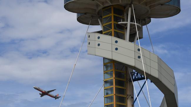 The control tower at Sydney Airport seen in 2019. Picture: AAP