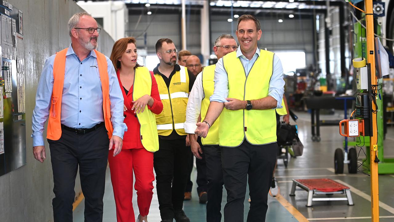 Treasurer Jim Chalmers (right) has blasted the long lunch idea. Picture: NewsWire/John Gass