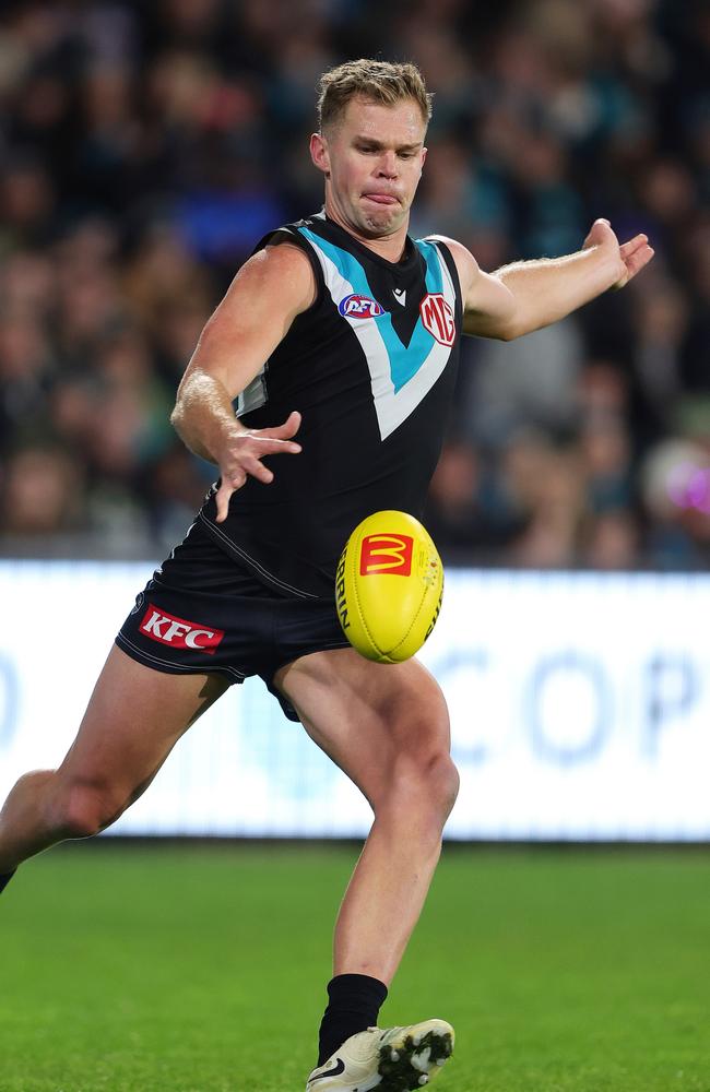 Dan Houston has reportedly cooled his interest in joining the Demons. Picture: Sarah Reed/AFL Photos via Getty Images.