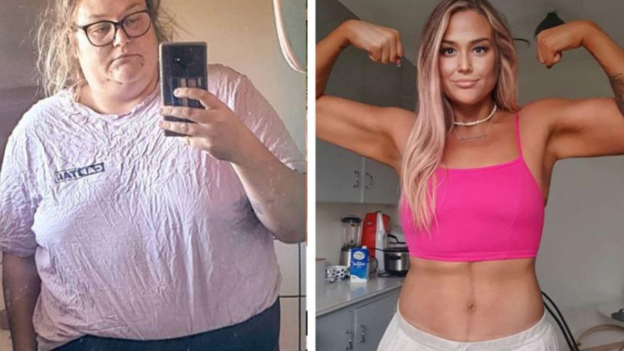 Mum unrecognisable after epic weight loss transformation