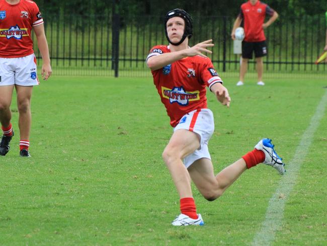 Kade Reed of the Illawarra Steelers Harold Matthews Cup team. Picture: Contributed