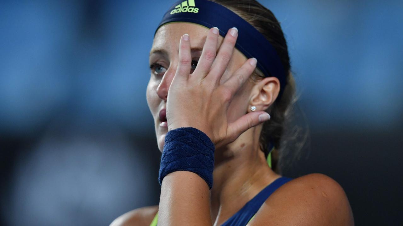 Kristina Mladenovic suffered the worst loss of her career.