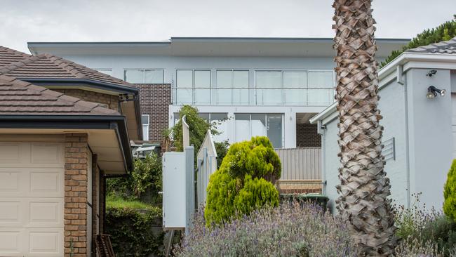 The view of the Fleetwoods’ house from Westcliff Court. Picture: Matt Loxton