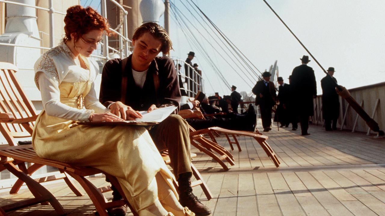 Winslet’s character Rose is quite taken with Jack’s drawings in the film. Picture: Supplied.