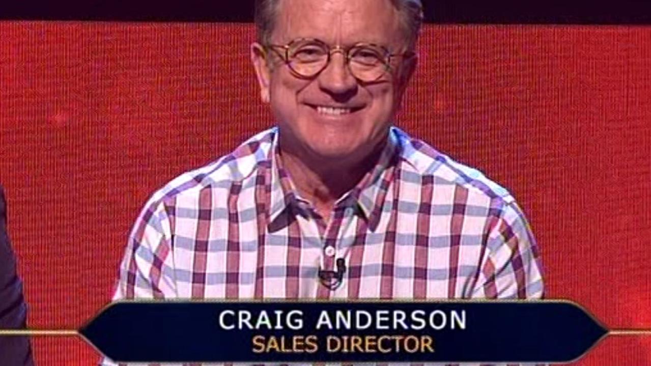 Craig Anderson could win the grand prize on Millionaire Hot Seat tonight.