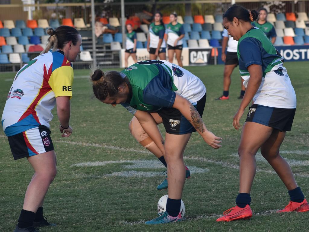 Rockhampton Rugby League’s annual Reef versus Beef women’s game, Browne Park, March 19, 2022.