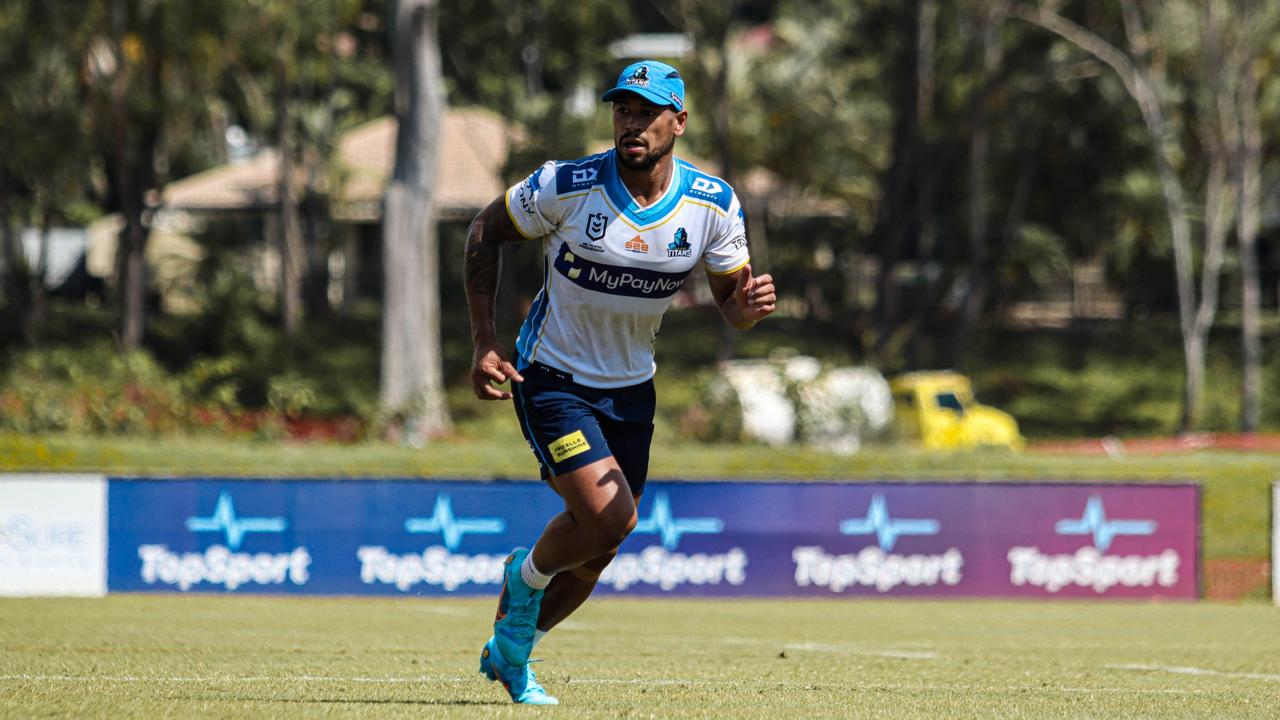 Jamayne Isaako will make his Titans debut against Wests Tigers. Picture: