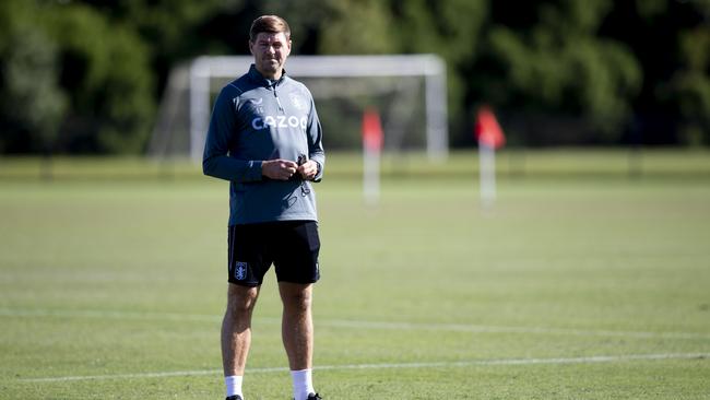 Aston Villa manager Steven Gerrard wants to lift Aston Villa up the Premier League ladder. Picture: Aston Villa FC