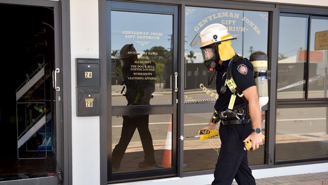 Townsville Police are investigating a suspicious fire at 277 Charters Towers Road. Picture: Evan Morgan