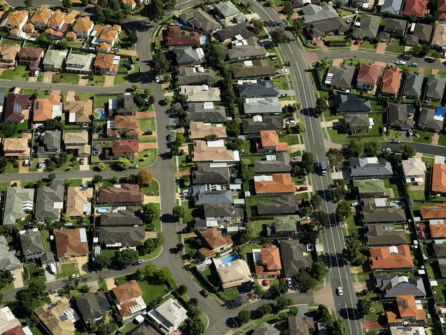 Suburbia around the cities could just keep extending. Picture: John Appleyard