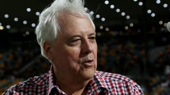 Clive Palmer has been denied the right to rely on the affidavit.