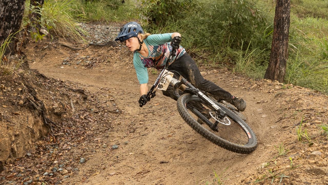 Mountain bike riders from across Australia descended on the Pioneer Valley at the weekend for the inaugural Rocky Trail Entertainment Fox Superflow at Finch Hatton in July, 2024. Picture: Rocky Trail Entertainment