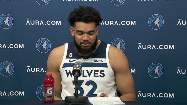 ‘What movies are made of’: Timberwolves’ Karl-Anthony Towns talks ...