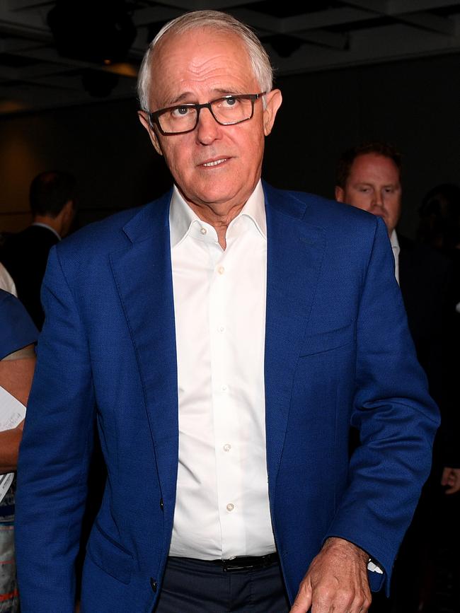 Former prime minister Malcolm Turnbull