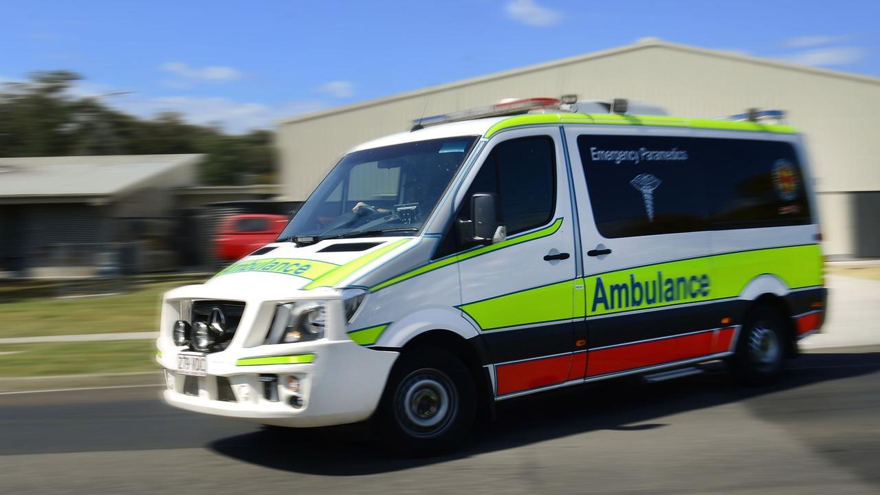 Two people have miraculously walked away with no injuries after the truck they were driving rolled over in the Somerset region, however the road remains closed.