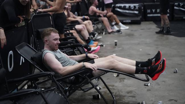 10000 athletes put their fitness to the test in a massive Hyrox competition this weekend (14-15 Dec) at Melbourne Exhibition and Convention Centre. Picture Valeriu Campan