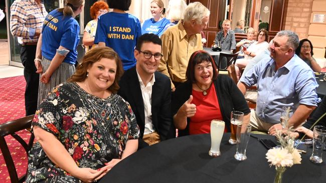 Dan Cregan with Mount Barker mayor Ann Ferguson (right) and counsellor Samantha Jones. Picture: Lydia Kellner