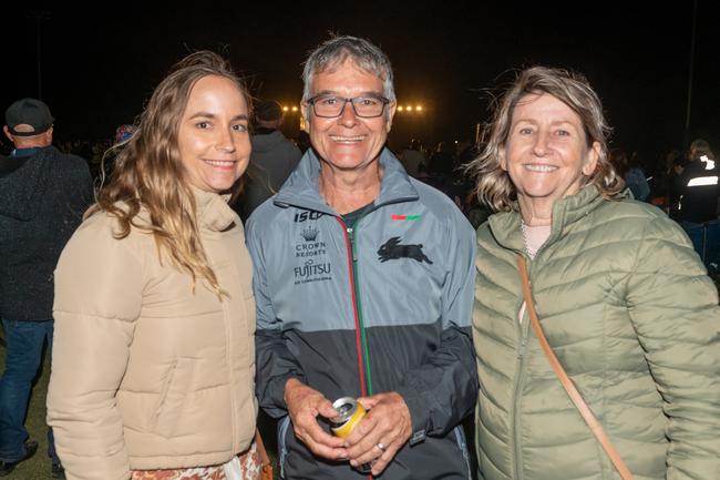 Kirsty Muscat, Greg Head and Donna Head at Legends on the Lawn at Harrup Park Country Club.Picture: Michaela Harlow