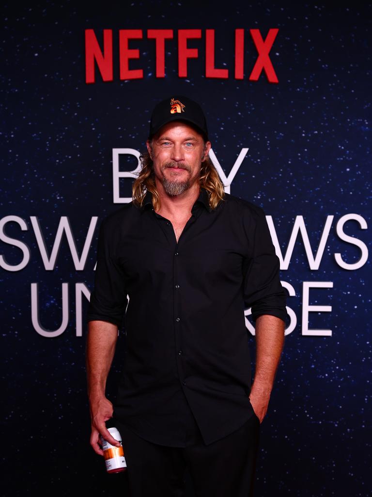 Travis Fimmel at the Netflix world premiere of Boy Swallows Universe at New Farm Cinemas. Picture: Chris Hyde/Getty Images for Netflix