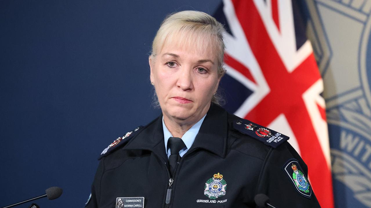 Commissioner Katarina Carroll said she was furious by the content shared on social media. Picture: Liam Kidston