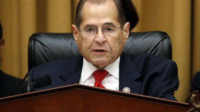 House Judiciary Committee Chairman Jerrold Nadler. Picture: AP