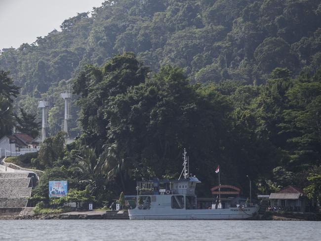 Nusakambangan or ‘Death’ Island, the Indonesian prison complex off the coast of Central Java.