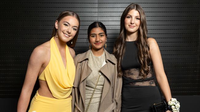 Mary MacKillop College School Formal. Picture: Ben Clark
