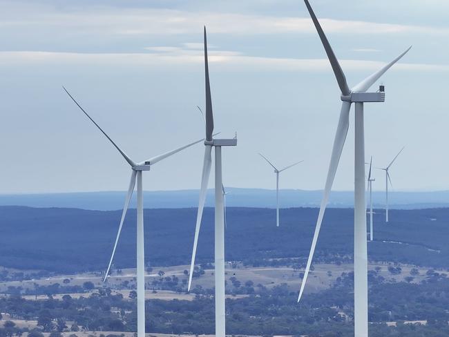 Acciona Energia’s MacIntyre Wind Farm in southwestern Queensland. Picture:, Supplied by Acciona