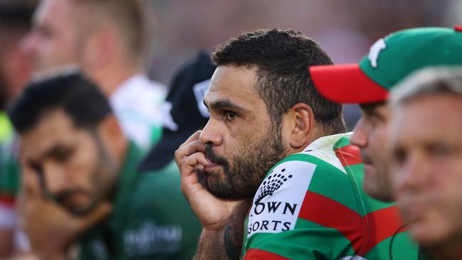 Greg Inglis was racially abused at Penrith on Saturday afternoon