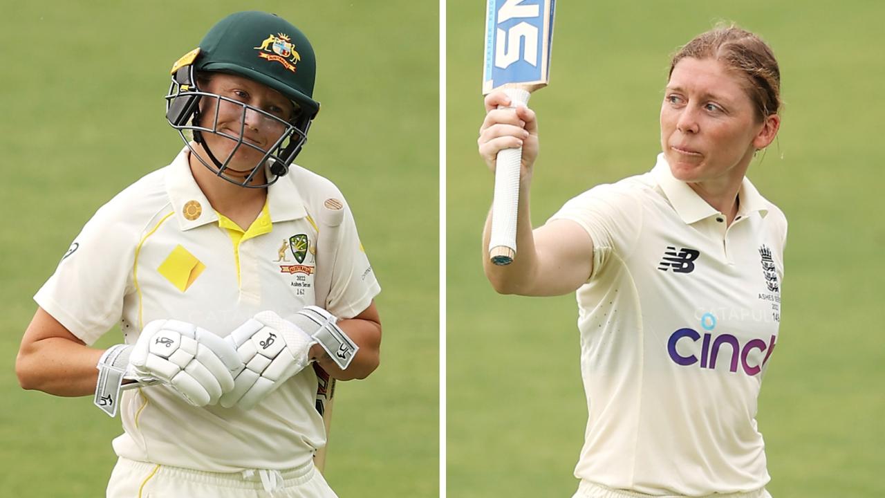 Alyssa Healy and Heather Knight