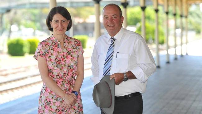 Gladys Berejiklian and Daryl Maguire.