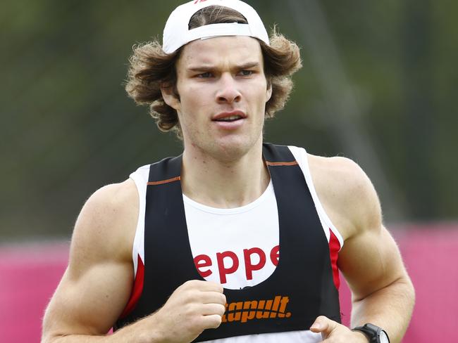 The Saints acquired Nathan Freeman in a trade last year. Picture: Michael Klein