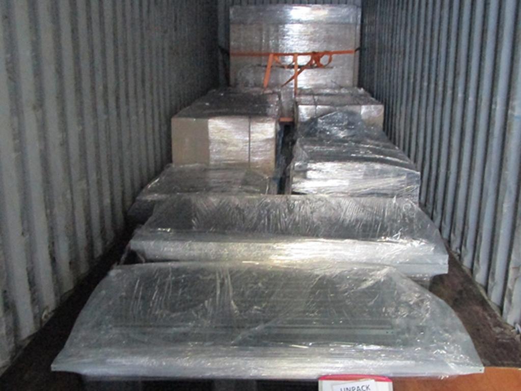 The 336kg shipment of heroin allegedly sent from Malaysia to Brisbane.