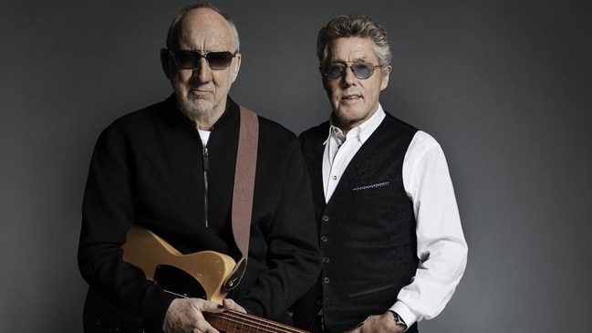 Roger Daltrey and Pete Townshend.