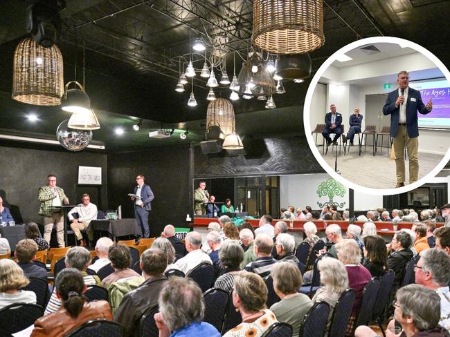 Toowoomba state election candidate forums.