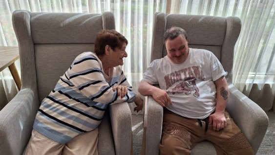 The mother and son duo were all smiles on Tuesday after receiving the good news. Picture: Sharon Demopoulos