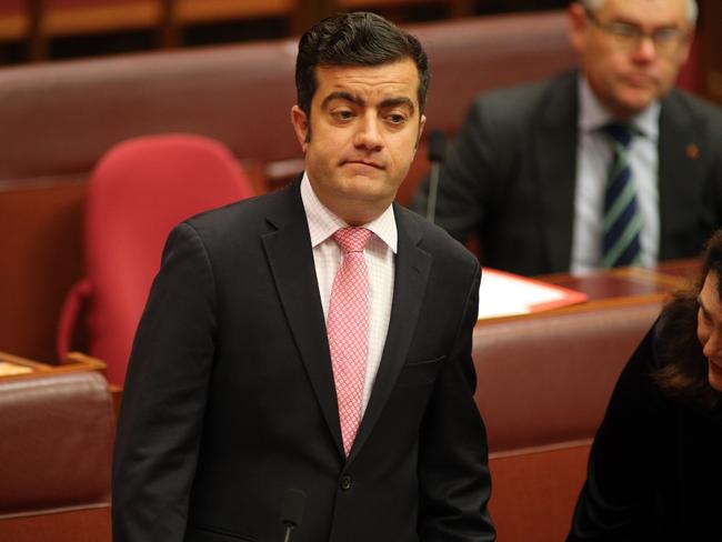 Labor senator Sam Dastyari resigned from his parliamentary responsibilities last week. Picture: Gary Ramage